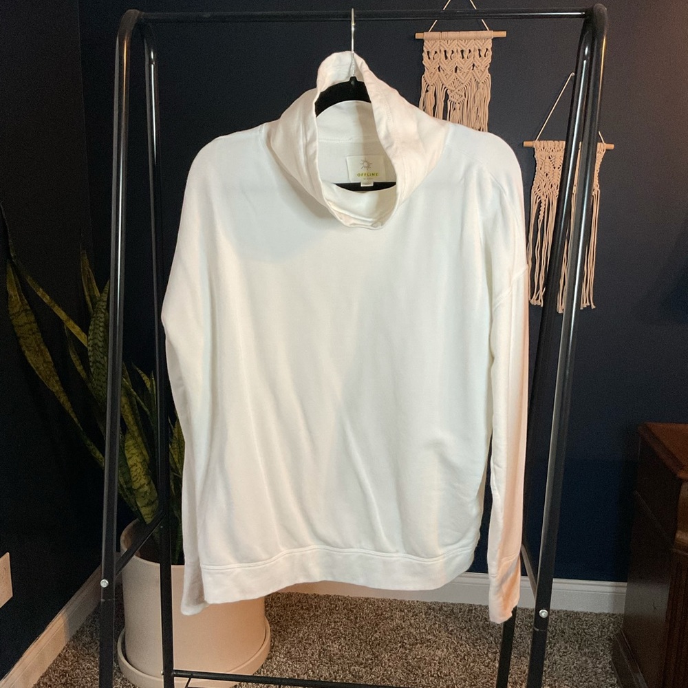 Aerie- Tunic Sweatshirt with Thumb Holes